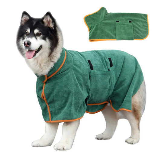 SnugDry Dog Bathrobe