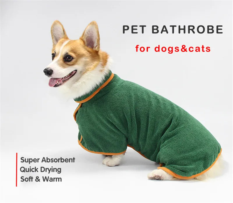 SnugDry Dog Bathrobe
