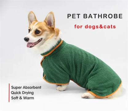 SnugDry Dog Bathrobe