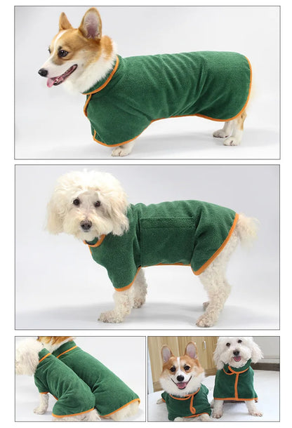 SnugDry Dog Bathrobe