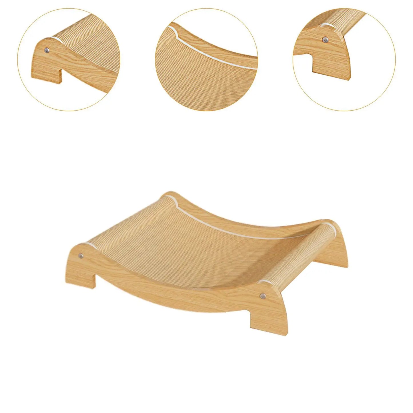 PurrPost Scratching Bed