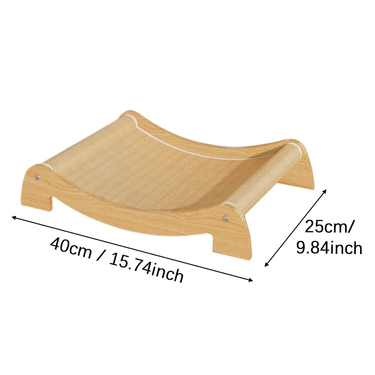 PurrPost Scratching Bed